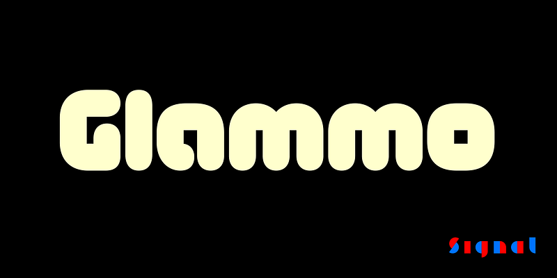 Glammo Font - Designed by Max Phillips from Signal Type Foundry