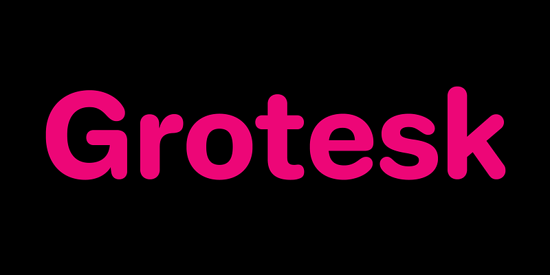 Elza Round Variable Grotesk Font Family - Designed by Daniel Sabino from Blackletra