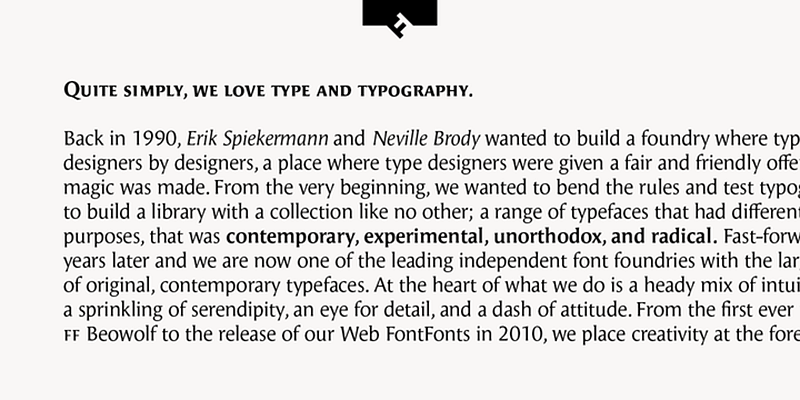 FF Angie Font Typography - Designed by Jean François Porchez from FontFont
