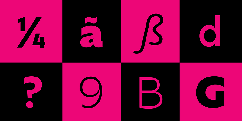 Ofelia Display Font Family - Designed by Daniel Sabino